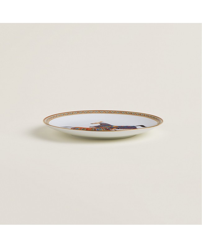 Cheval d'Orient Bread and Butter Plate N.1 Set of 2 - Hermes